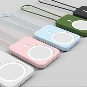 Magsafe-funda protectora de silicona para batería externa, funda antideslizante
